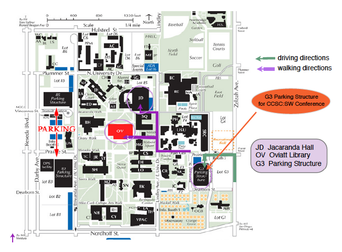 CCSC Direction Map